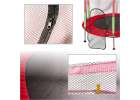 Garden trampoline for children 140cm red 5