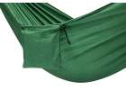 Hamak biwakowy turystyczny podróżny 260cm ciemny zielony 120kg 5