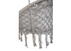 Hanging chair swing seat with cushion XXL grey 120kg 8