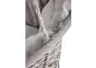 Hanging chair swing seat with cushion XXL grey 120kg 9