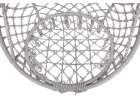 Hanging chair swing seat with cushion XXL grey 120kg 14