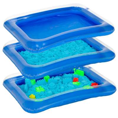 Kinetic sand in a box 2kg molds blue