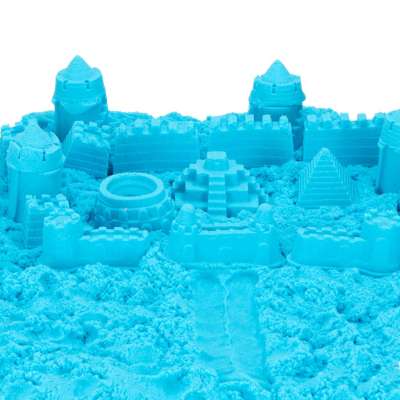 Kinetic sand in a box 2kg molds blue