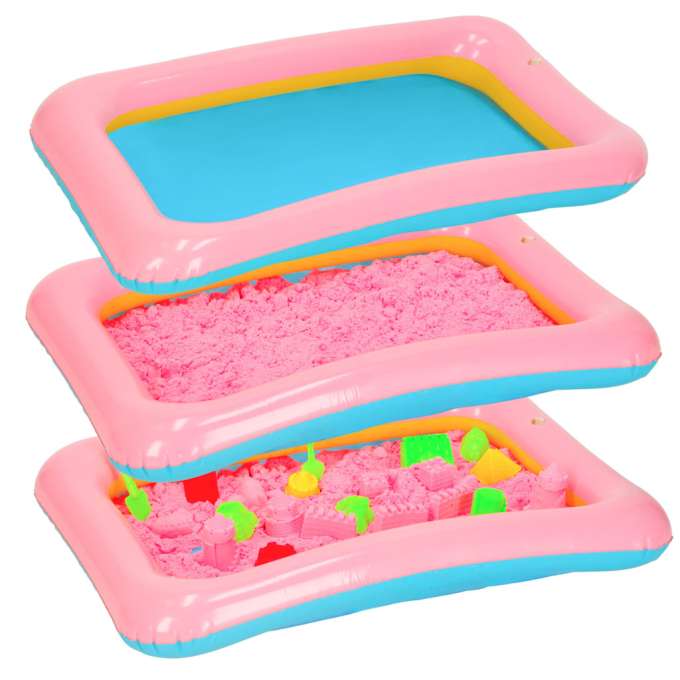 Kinetic sand in a box 2kg molds pink