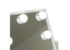 LED make-up mirror with USB bulbs 30x40cm 3
