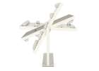 LED make-up mirror with USB bulbs 30x40cm 4