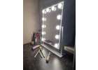LED make-up mirror with USB bulbs 30x40cm 8