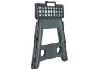Non-slip folding stool 39cm dark grey 4