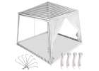 Tent pavilion gazebo garden party commercial White 3X3m 3