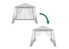 Tent pavilion gazebo garden party commercial White 3X3m 10