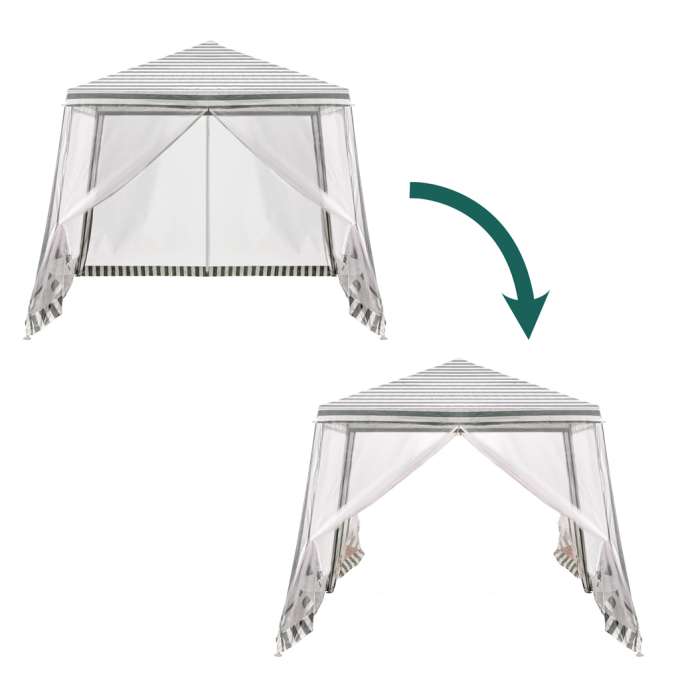Tent pavilion gazebo garden party commercial White 3X3m