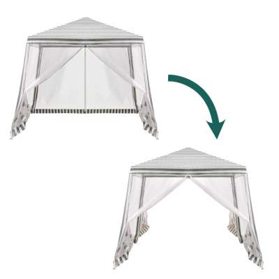 Tent pavilion gazebo garden party commercial White 3X3m
