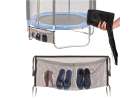 Torba siatka dolna do trampoliny organizer na buty klucze telefonersalna 110cm 1