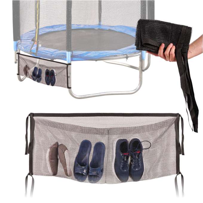 Trampoline shoe net bag