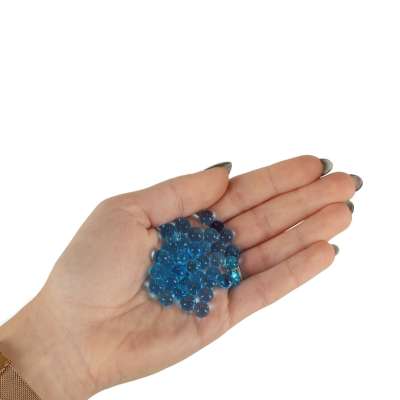 Water gel hydrogel balls for rifle gun blue 550pcs. 7-8mm
