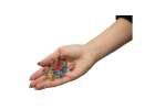 Water gel hydrogel balls for rifle gun multicolour 550pcs. 7-8mm 8