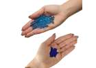 Water hydrogel balls for flower gun blue 250g 50,000pcs. 7-8mm 6