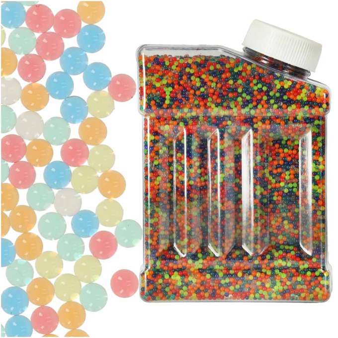 Water hydrogel balls for flower gun multicolour 250g 50,000pcs. 7-8mm