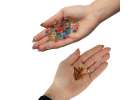 Water hydrogel balls for flower gun multicolour 250g 50,000pcs. 7-8mm 2