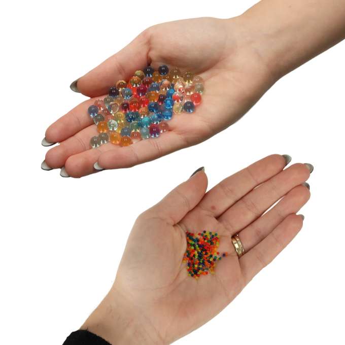 Water hydrogel balls for flower gun multicolour 250g 50,000pcs. 7-8mm