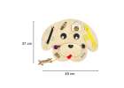 Wooden manipulative board dog 49x37x6.5 5