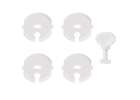 [Zestaw] Protector for grounded electrical outlet 1pc. + Security key for grounded electrical outlet 1pc. 1