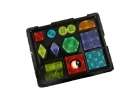 3D construction magnetic bricks LED glowing 32 el. 9