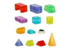 3D construction magnetic bricks LED glowing 64 pieces 6