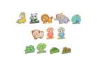 3D construction magnetic bricks glowing animal park 90 el. 6