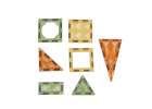 3D construction magnetic bricks glowing animal park 90 el. 8