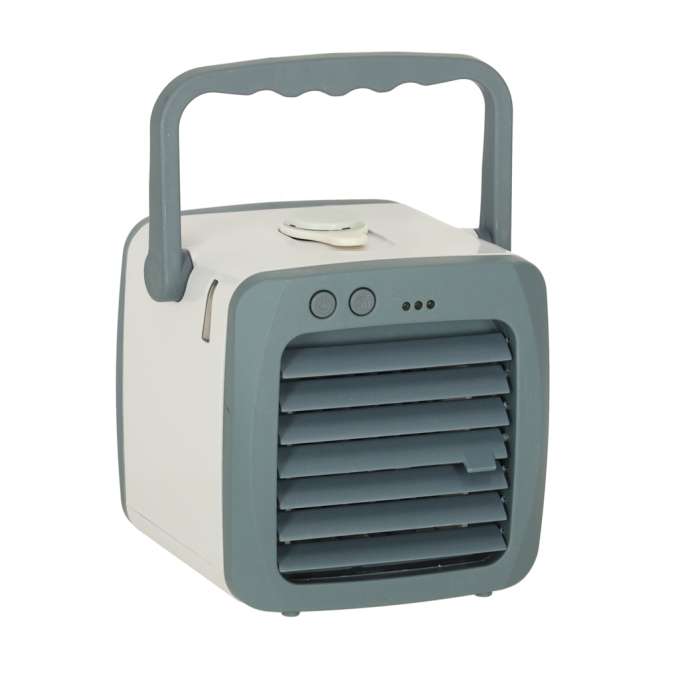 Air conditioner portable desk humidifier handle USB white