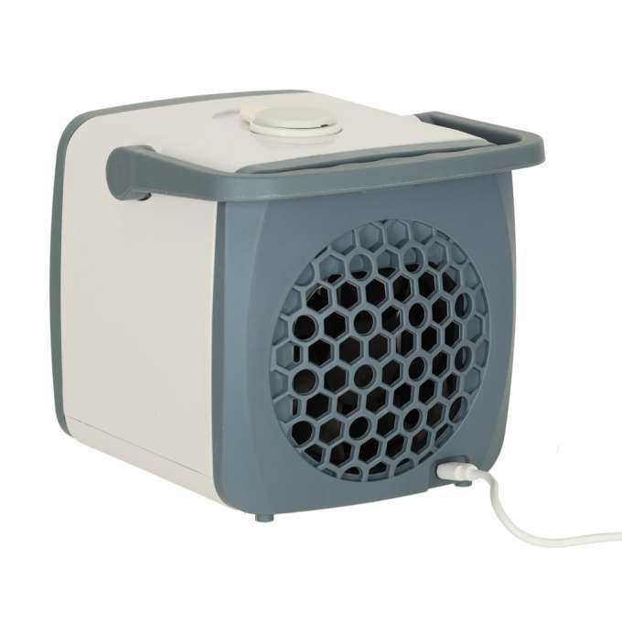 Air conditioner portable desk humidifier handle USB white