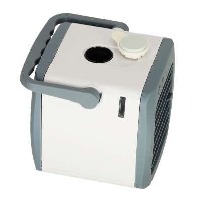 Air conditioner portable desk humidifier handle USB white