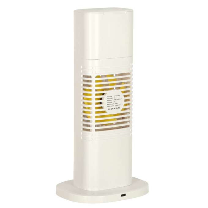 Air conditioner ventilator portable fan white