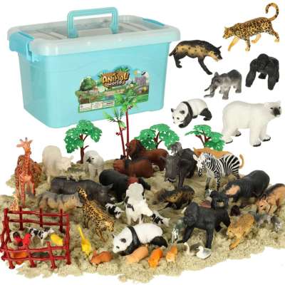 Animals figures zoo set 59 el.