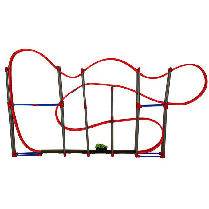 Anti-gravity car racing track 120 el.