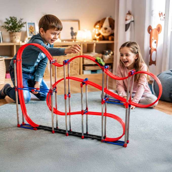 Anti-gravity car track 120 el.