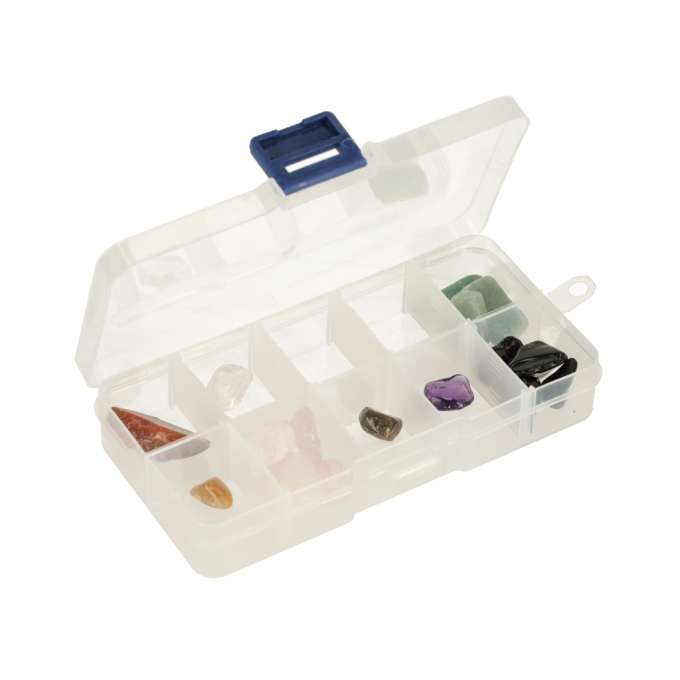 Archaeology set stone minerals 9 el.