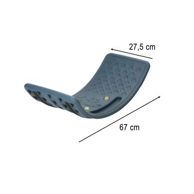 Balance board for kids 67x29cm non-slip blue