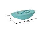 Balance board with ball maze for children turquoise 6