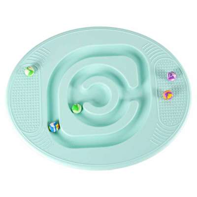 Balance board with ball maze for kids mint