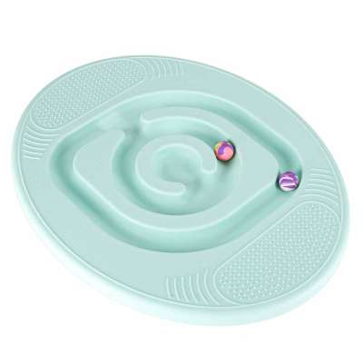 Balance board with ball maze for kids mint