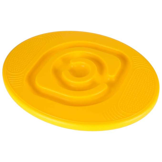 Balance board with ball maze for kids yellow