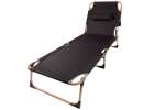 Camping bed folding 193 cm grey 2