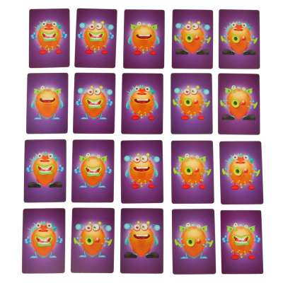 Catch the monsters creative board game for perceptiveness