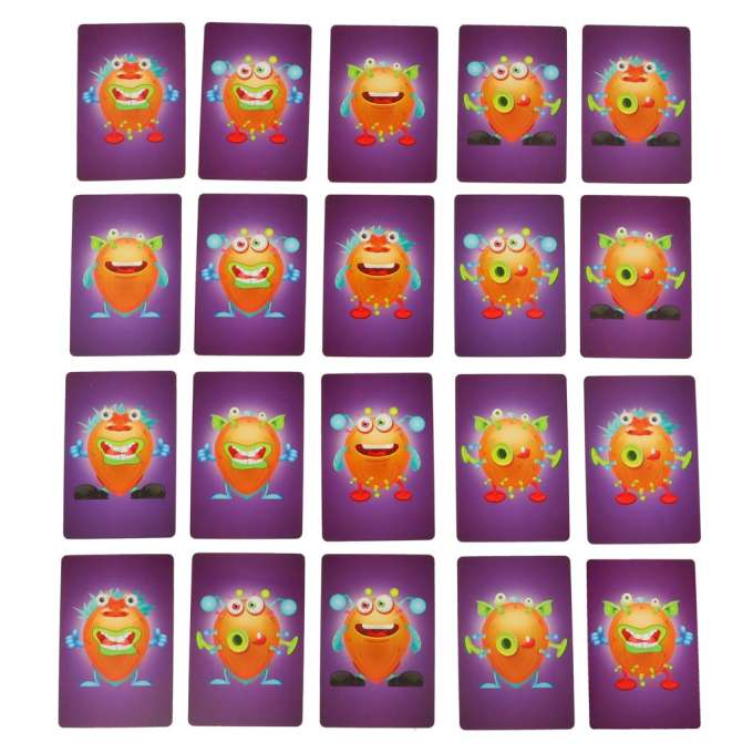 Catch the monsters creative board game for perceptiveness