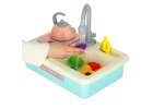 Children's sink with accessories XXL blue 10