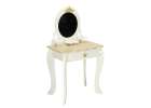 Children's wooden toilette with accessories white 4