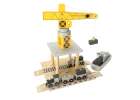 Crane seaport + train ship wooden 2