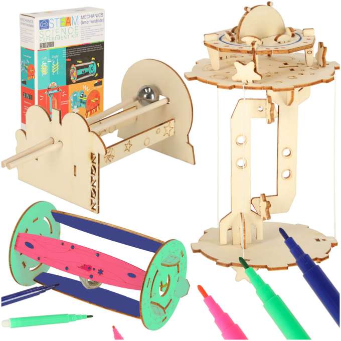 DIY science experiment kit mechanic 3in1